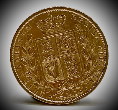 Lot 21H - Great Britain Gold Sovereign 1864 Die no.65...