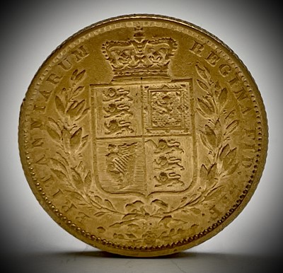 Lot 21I - Great Britain Gold Sovereign 1864 Die no.81...