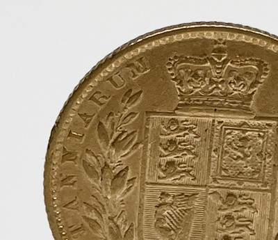 Lot 21 - Great Britain Gold Sovereign 1864 Die no.81...