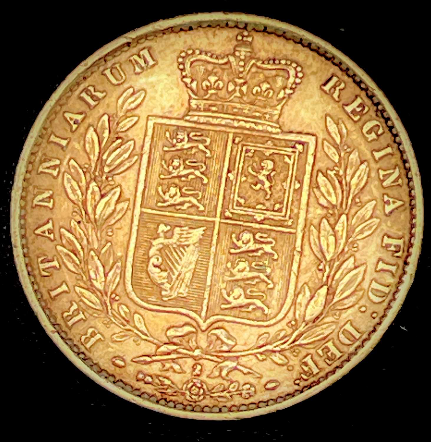 Lot 21 - Great Britain Gold Sovereign 1871 Die no.2...