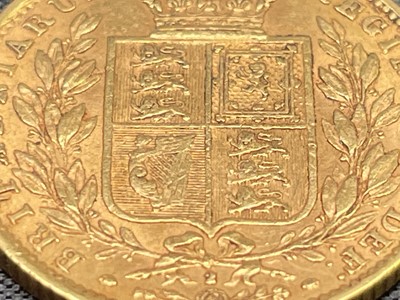 Lot 21 - Great Britain Gold Sovereign 1871 Die no.2...