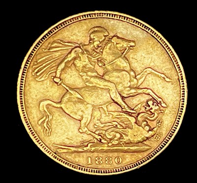 Lot 21 - Great Britain Gold Sovereign 1880 George & Dragon