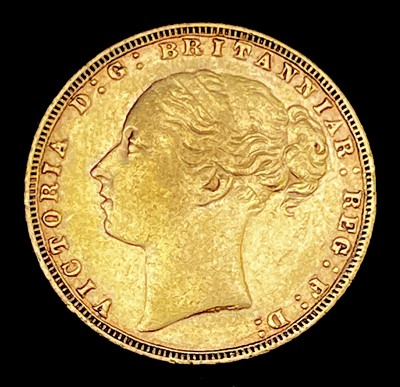 Lot 22 - Great Britain Gold Sovereign 1884 George & Dragon
