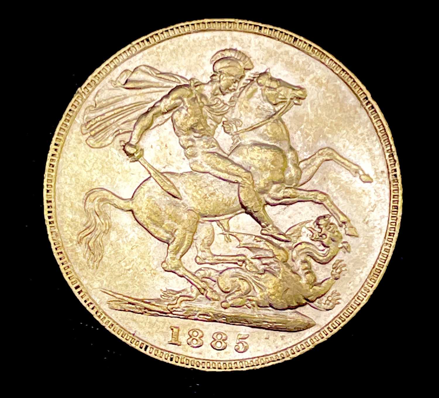 Lot 22 - Great Britain Gold Sovereign 1885 EF+ No...