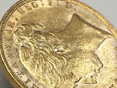 Lot 22 - Great Britain Gold Sovereign 1885 EF+ No...