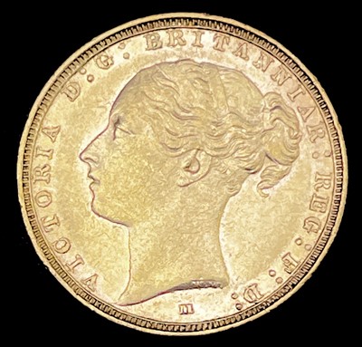 Lot 22 - Great Britain Gold Sovereign 1887 Melbourne...