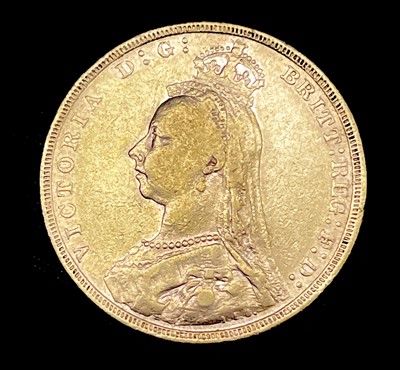 Lot 22 - Great Britain Gold Sovereign 1890 Jubliee Head