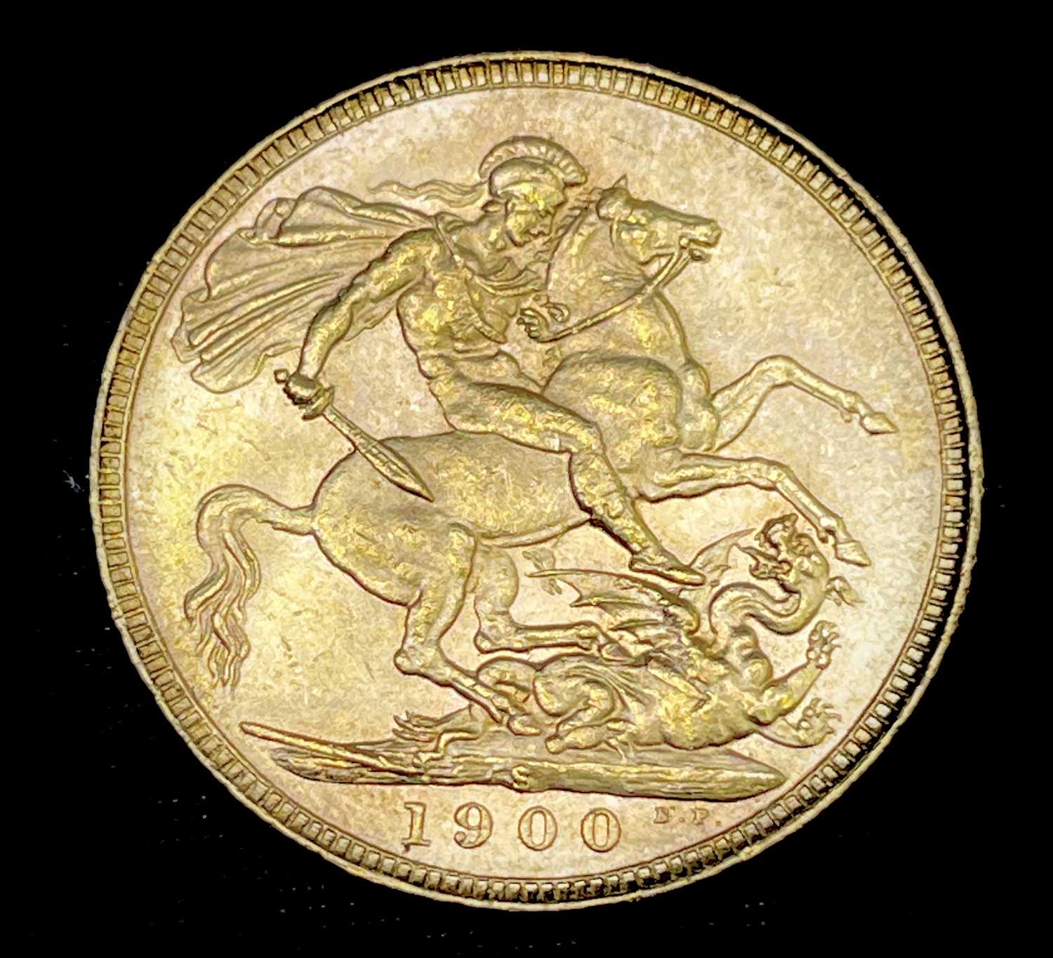 Lot 22 - Great Britain Gold Sovereign 1900 Veiled Head....