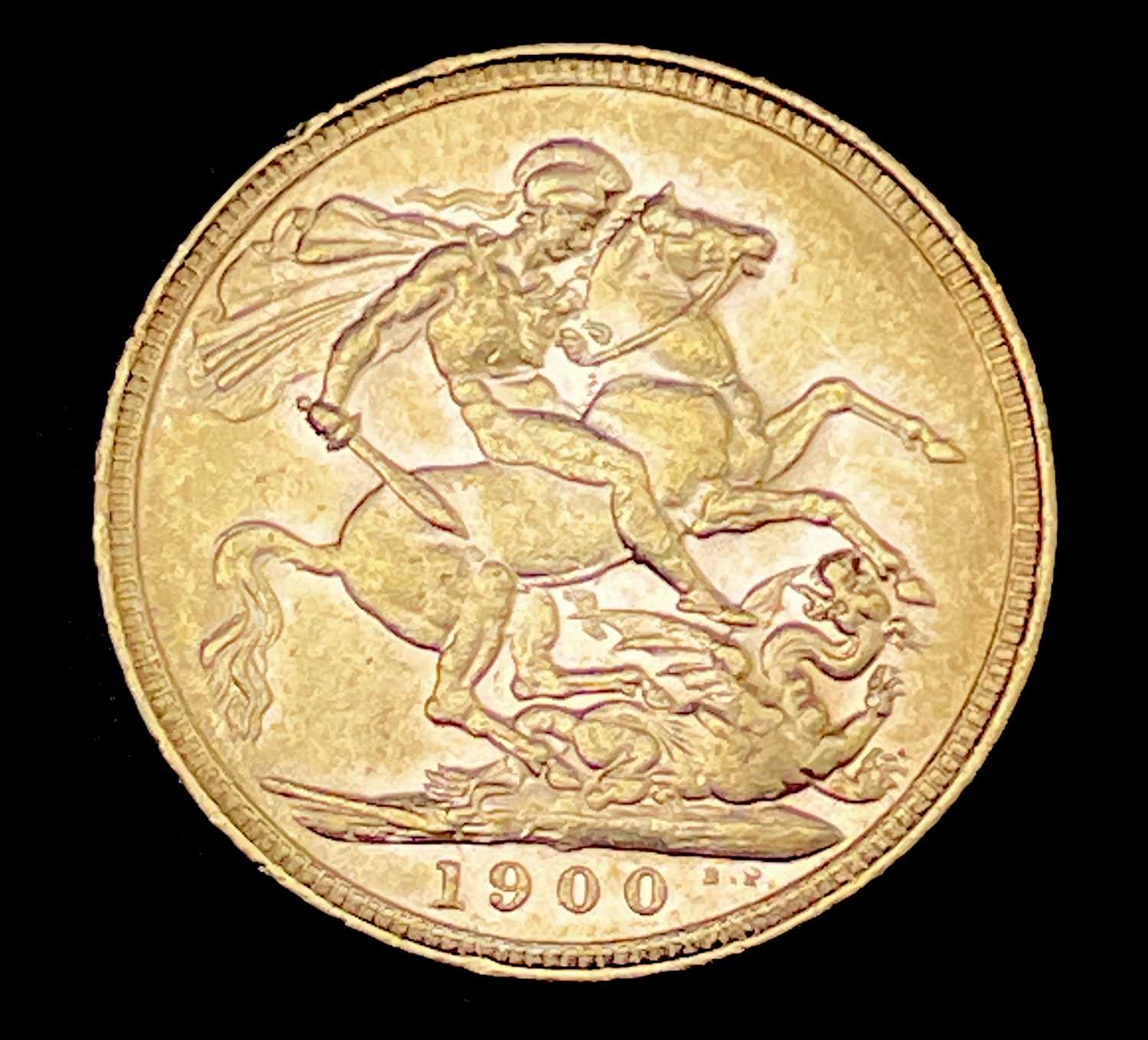 Lot 22 - Great Britain Gold Sovereign 1900 Veiled Head
