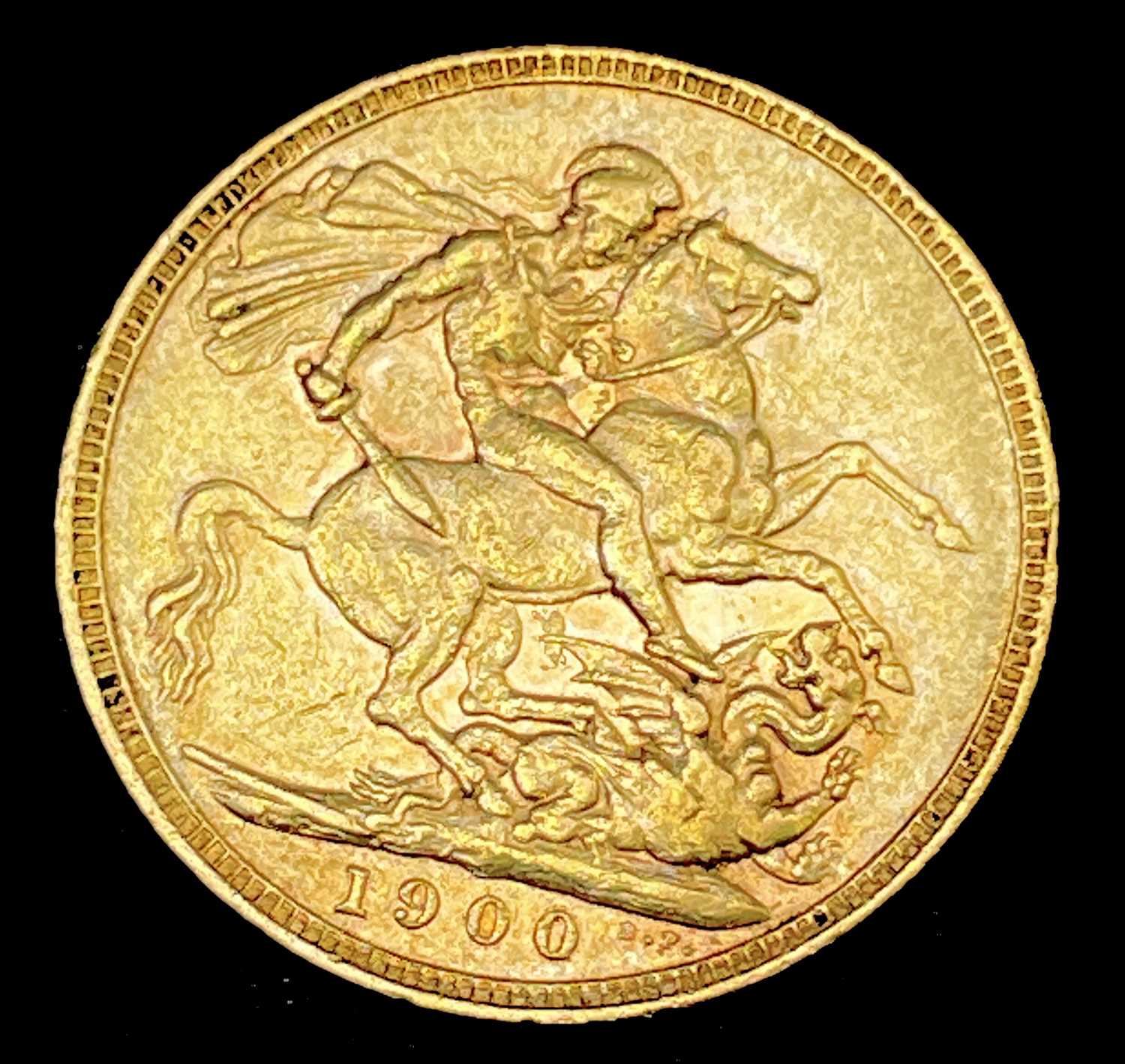 Lot 22 - Great Britain Gold Sovereign 1900 Veiled Head
