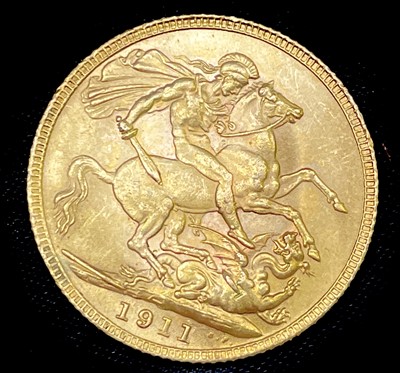 Lot 23B - Great Britain Gold Sovereign 1911 EF George V