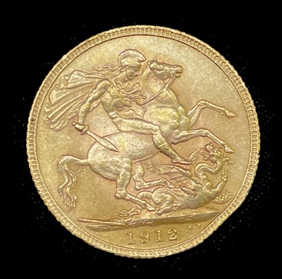 Lot 23 - Great Britain Gold Sovereign 1912 slight EK...
