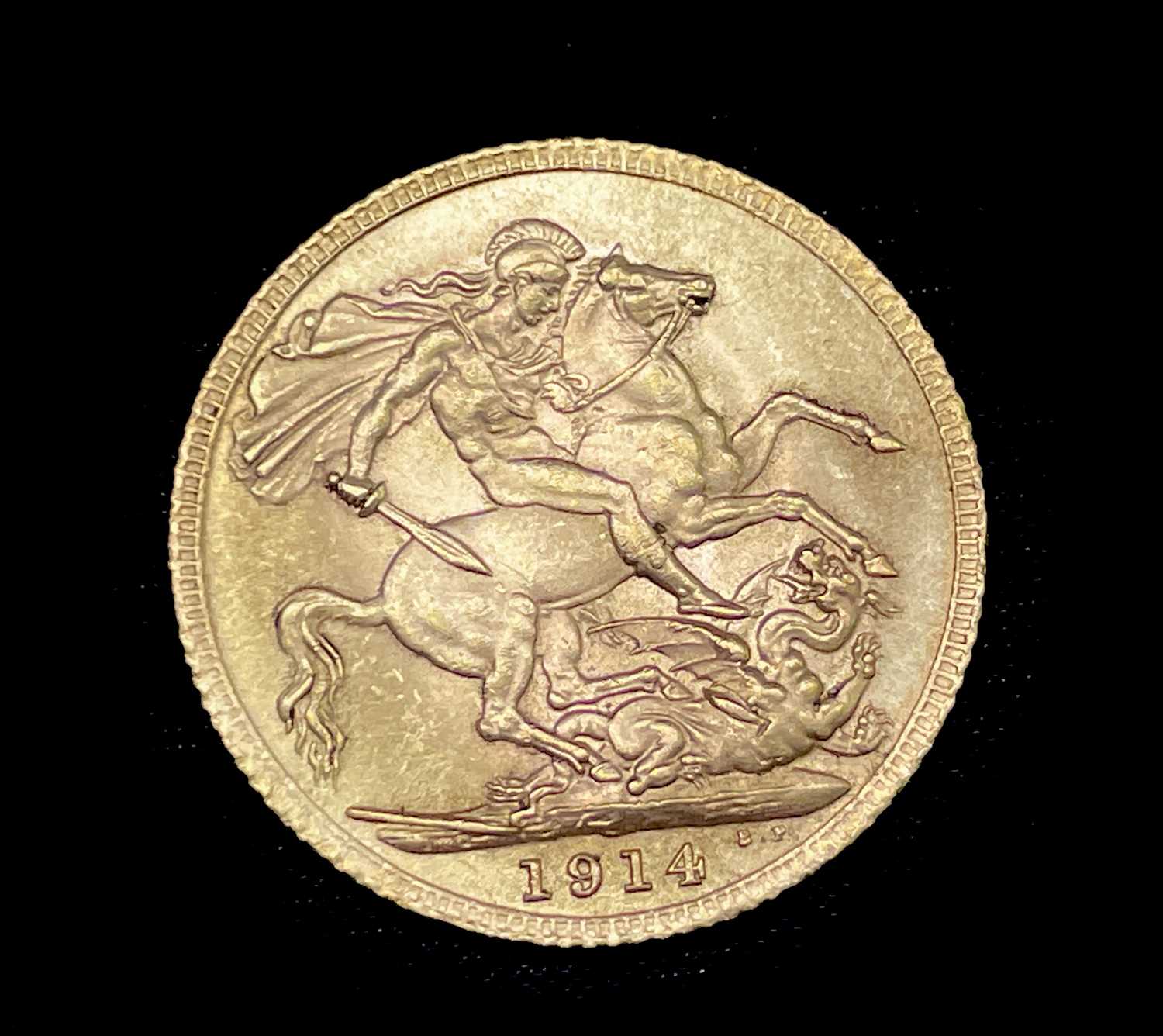 Lot 23 - Great Britain Gold Sovereign 1914 NEF George V
