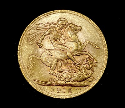 Lot 23H - Great Britain Gold Sovereign 1915 George V