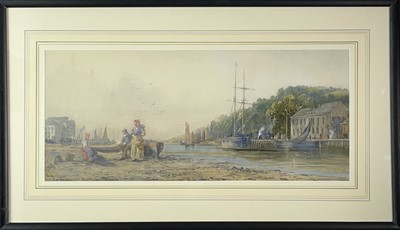 Lot 257 - Carl VERNON The River Mouth, Looe, Cornwall...
