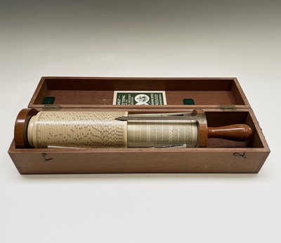 Lot 29 - A Stanley Fuller cylindrical calculator, with...