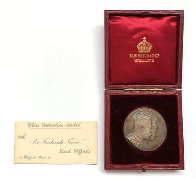 Lot 2644 - Silver coronation medal, Edward VII and Queen...