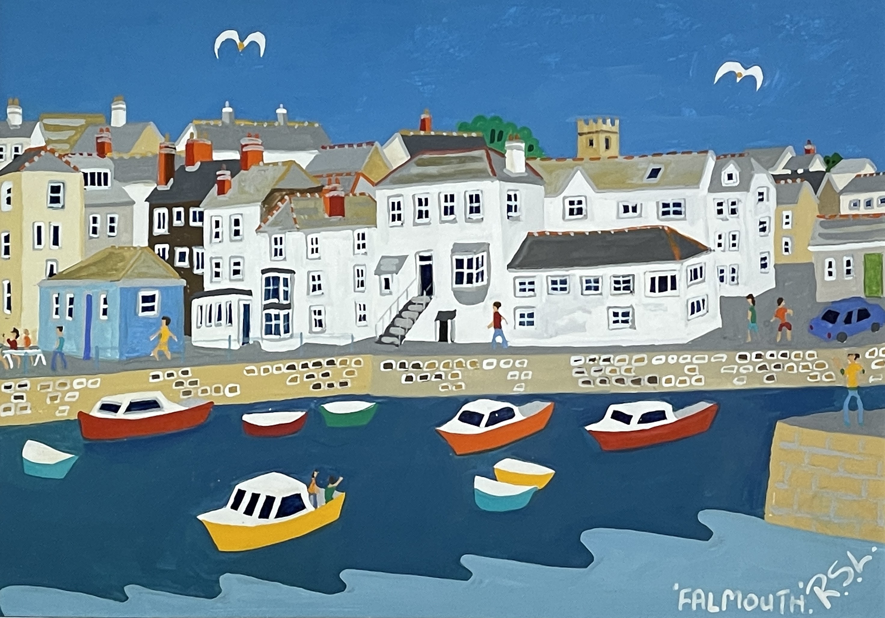 Lot 249 - Richard LODEY (1950) Falmouth