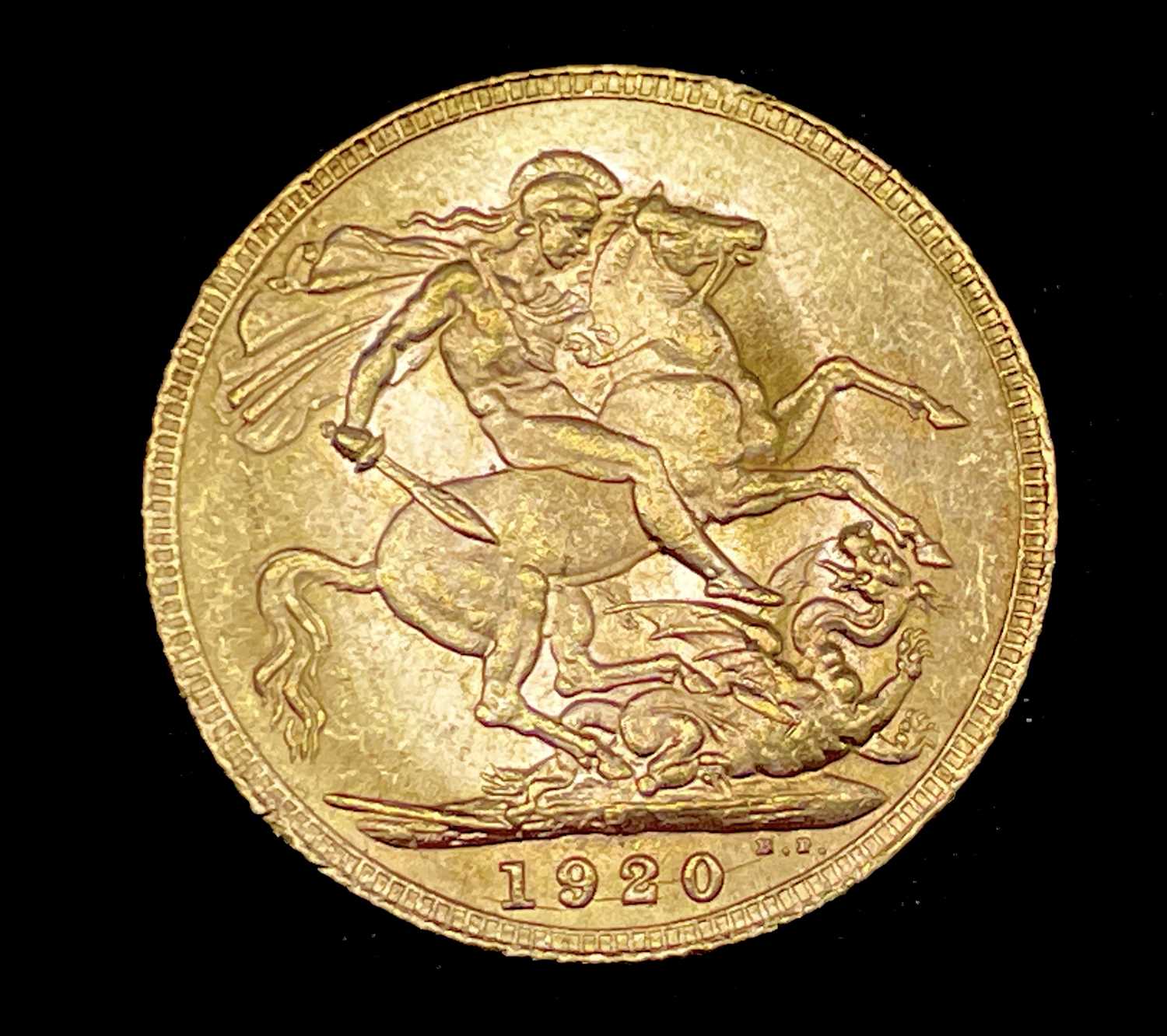 Lot 23 - Great Britain Gold Sovereign 1920 George V....
