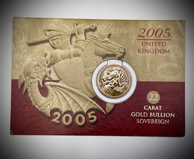Great Britain Half Sovereign 2005 unc...