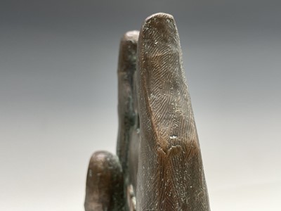 Lot 1048 - Alec WILES (1924) Hands Cold cast bronze...