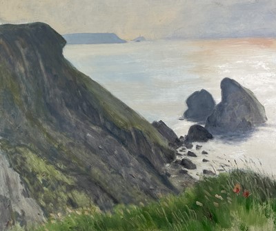 Lot 1018 - Alec WILES (1924) The North Cliffs Towards...