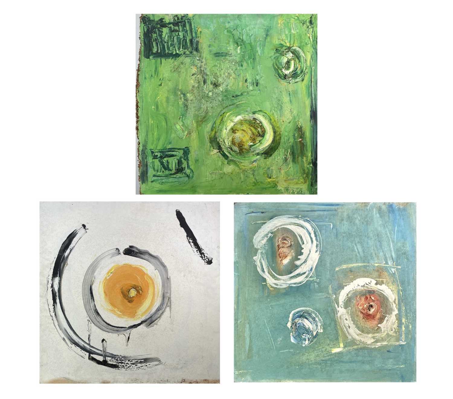 Lot 1019 - Alec WILES (1924) Three untitled contemporary...