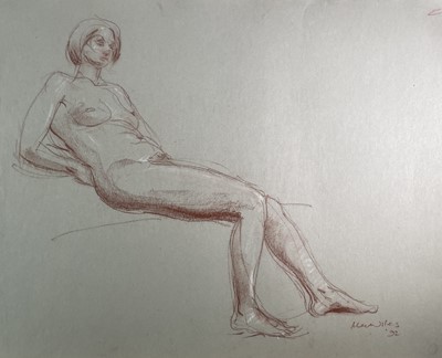 Lot 1023 - Alec WILES (1924) Nude drawings A collection...