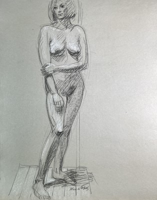 Lot 1023 - Alec WILES (1924) Nude drawings A collection...