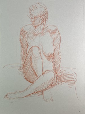 Lot 1024 - Alec WILES (1924) Nude drawings A collection...