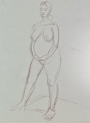 Lot 1025 - Alec WILES (1924) Nude drawings A collection...