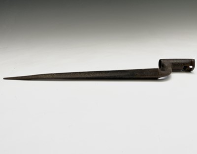 Lot 78 - A British 1839 pattern socket bayonet, the...