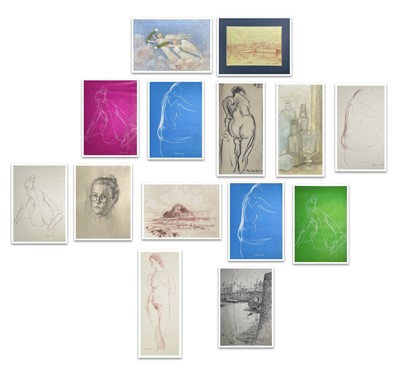 Lot 1032 - Alec WILES (1924) Various works including prints