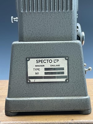 Lot 122 - A Specto 500 projector, height 36cm, with wood...