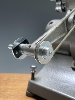 Lot 122 - A Specto 500 projector, height 36cm, with wood...