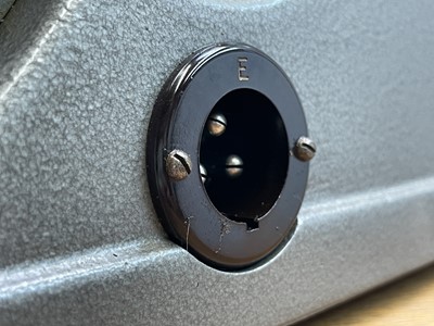 Lot 122 - A Specto 500 projector, height 36cm, with wood...