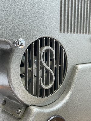 Lot 122 - A Specto 500 projector, height 36cm, with wood...