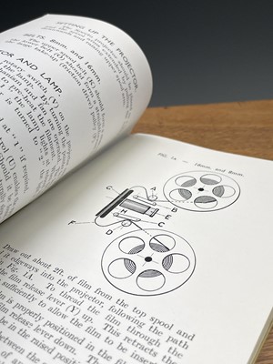 Lot 122 - A Specto 500 projector, height 36cm, with wood...