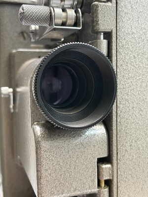 Lot 122 - A Specto 500 projector, height 36cm, with wood...