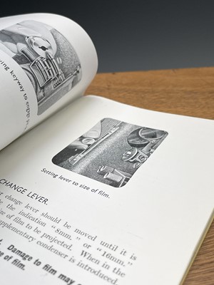 Lot 122 - A Specto 500 projector, height 36cm, with wood...