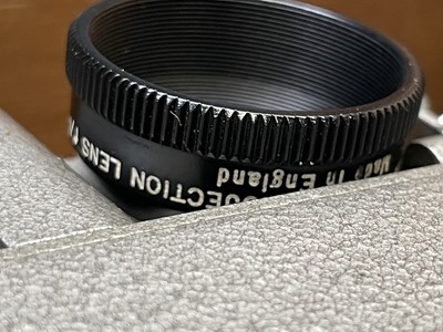 Lot 122 - A Specto 500 projector, height 36cm, with wood...