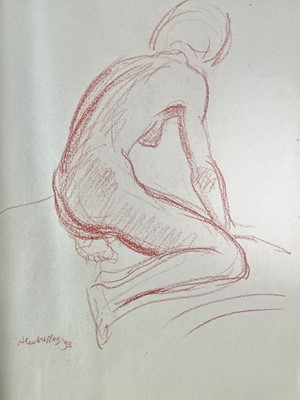Lot 1043 - Alec WILES (1924) Nude drawings A collection...