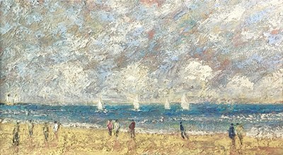 Lot 1242 - Walter John BEAUVAIS (1942-1998) Plage...