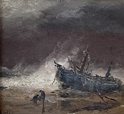 Lot 1235 - Sarah Louise KILPACK (1839-1909) Driven Ashore...