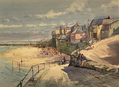 Lot 285 - Michael CRAWLEY (XX-XXI) Newlyn Watercolour...