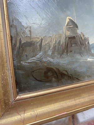 Lot 1262 - Charles TAYLOR (act.1836-1871) A Hulk Adrift...