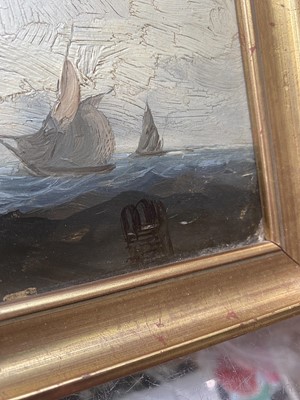 Lot 1262 - Charles TAYLOR (act.1836-1871) A Hulk Adrift...