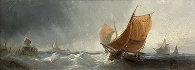 Lot 1262 - Charles TAYLOR (act.1836-1871) A Hulk Adrift...