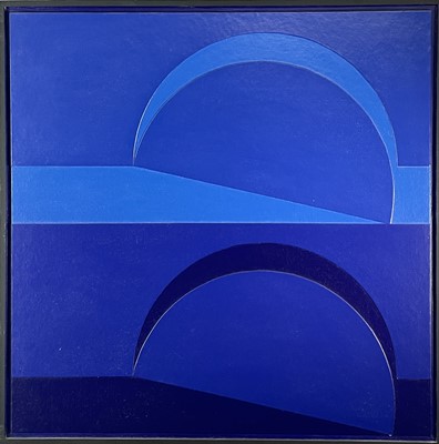Lot 206 - Terry WHYBROW (1932-2020) Night-Fall Relief...