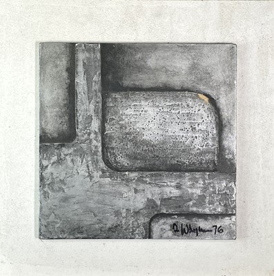 Lot 216 - Terry WHYBROW (1932-2020) Untitled, Relief...
